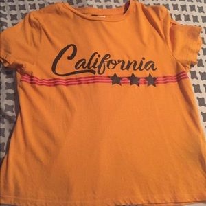 California H&M tee
